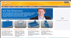 Desktop Screenshot of acetestprep.com
