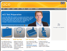 Tablet Screenshot of acetestprep.com